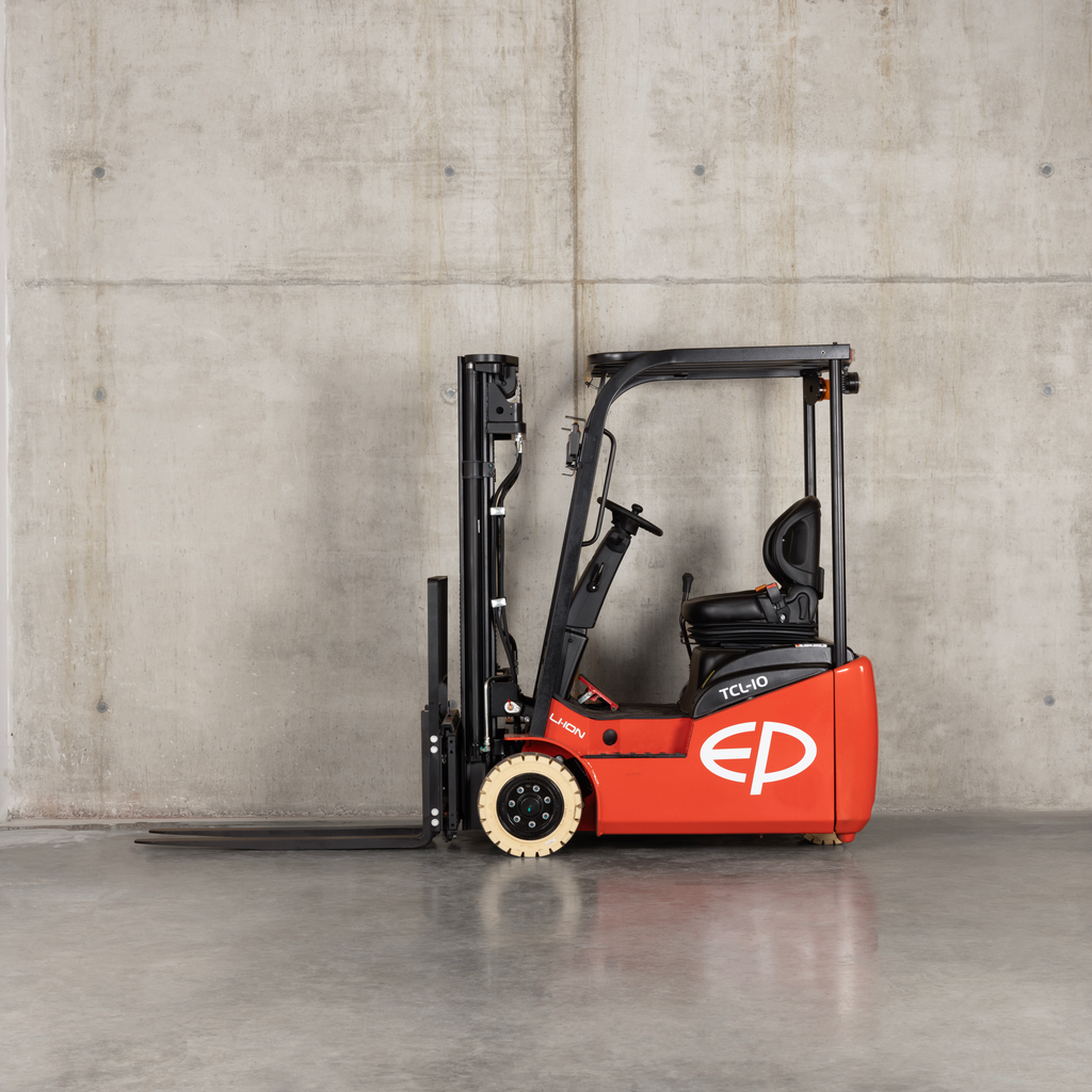 EP TCL101 – 1,0 t 3-Rad Li-Ion Elektrostapler